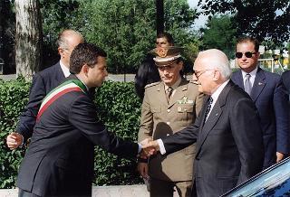 Intervento del Presidente della Repubblica ai funerali  dei quattro militari italiani del Contingente ITALAIR operante nell'ambito della missione di pace in Libano UNIFIL celebrati nel Centro Aviazione Esercito di Viterbo
