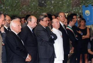 Intervento del Presidente della Repubblica ai funerali  dei quattro militari italiani del Contingente ITALAIR operante nell'ambito della missione di pace in Libano UNIFIL celebrati nel Centro Aviazione Esercito di Viterbo