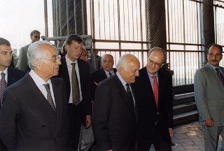 Intervento del Presidente della Repubblica alla celebrazione della S. Messa, nella Basilica di S. Lorenzo fuori le Mura, in occasione del 43° anniversario della scomparsa di Alcide De Gasperi