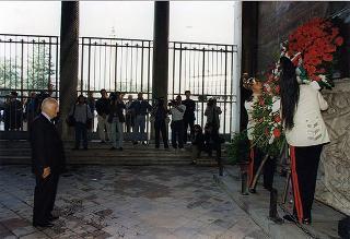 Intervento del Presidente della Repubblica alla celebrazione della S. Messa, nella Basilica di S. Lorenzo fuori le Mura, in occasione del 43° anniversario della scomparsa di Alcide De Gasperi