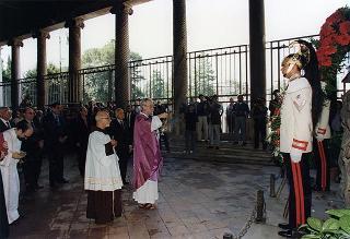 Intervento del Presidente della Repubblica alla celebrazione della S. Messa, nella Basilica di S. Lorenzo fuori le Mura, in occasione del 43° anniversario della scomparsa di Alcide De Gasperi