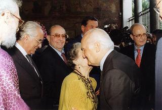 Intervento del Presidente della Repubblica alla celebrazione della S. Messa, nella Basilica di S. Lorenzo fuori le Mura, in occasione del 43° anniversario della scomparsa di Alcide De Gasperi