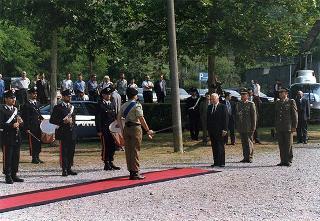 Intervento del Presidente della Repubblica al 4° Raduno commemorativo militare e civile al Santuario del Ss. Crocefisso di Boca (Novara)