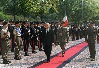 Intervento del Presidente della Repubblica al 4° Raduno commemorativo militare e civile al Santuario del Ss. Crocefisso di Boca (Novara)