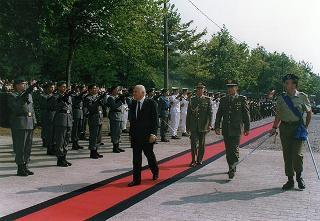 Intervento del Presidente della Repubblica al 4° Raduno commemorativo militare e civile al Santuario del Ss. Crocefisso di Boca (Novara)
