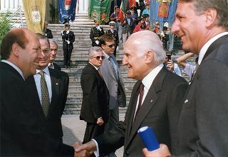 Intervento del Presidente della Repubblica al 4° Raduno commemorativo militare e civile al Santuario del Ss. Crocefisso di Boca (Novara)