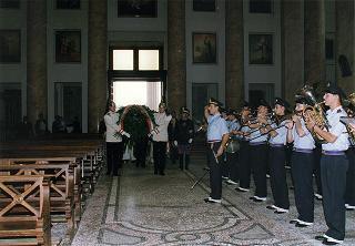 Intervento del Presidente della Repubblica al 4° Raduno commemorativo militare e civile al Santuario del Ss. Crocefisso di Boca (Novara)