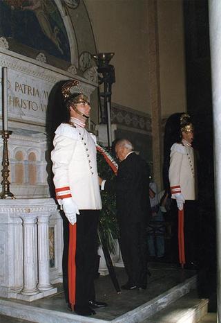 Intervento del Presidente della Repubblica al 4° Raduno commemorativo militare e civile al Santuario del Ss. Crocefisso di Boca (Novara)
