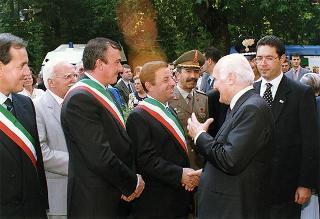 Intervento del Presidente della Repubblica al 4° Raduno commemorativo militare e civile al Santuario del Ss. Crocefisso di Boca (Novara)