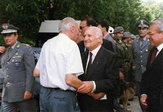 Intervento del Presidente della Repubblica al 4° Raduno commemorativo militare e civile al Santuario del Ss. Crocefisso di Boca (Novara)