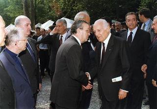Intervento del Presidente della Repubblica al 4° Raduno commemorativo militare e civile al Santuario del Ss. Crocefisso di Boca (Novara)