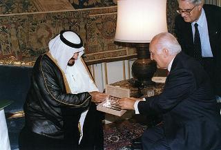 Incontro con Sua Altezza Reale il Principe Sultan Bin Abdul Aziz Al Saud, Vice Primo Ministro e ministro della Difesa del Regno dell'Arabia Saudita