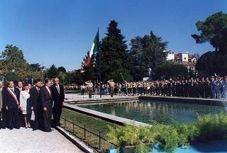 Gorizia: intervento del Presidente della Repubblica in occasione della celebrazione del 50° anniversario del ritorno di Gorizia all'Italia