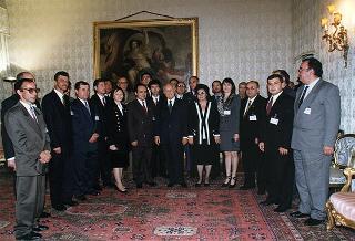 Delegazione di partecipanti alla Conferenza scientifica internazionale italo-uzbeka