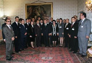 Delegazione di partecipanti alla Conferenza scientifica internazionale italo-uzbeka