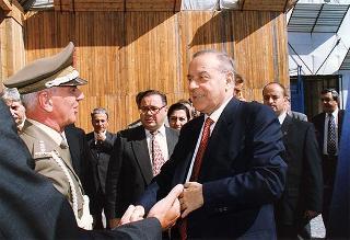Incontro con il Presidente della Repubblica dell'Azerbaijan Heydar Aliyev