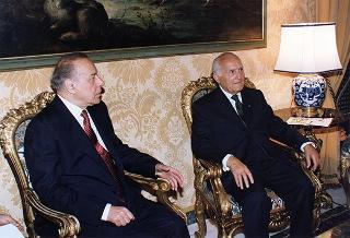 Incontro con il Presidente della Repubblica dell'Azerbaijan Heydar Aliyev