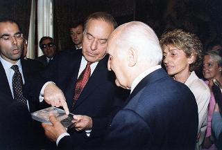 Incontro con il Presidente della Repubblica dell'Azerbaijan Heydar Aliyev