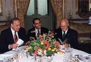 Incontro con il Presidente della Repubblica dell'Azerbaijan Heydar Aliyev