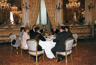 Incontro con il Presidente della Repubblica dell'Azerbaijan Heydar Aliyev