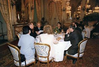 Incontro con il Presidente della Repubblica dell'Azerbaijan Heydar Aliyev