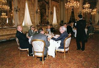 Incontro con il Presidente della Repubblica dell'Azerbaijan Heydar Aliyev