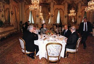 Incontro con il Presidente della Repubblica dell'Azerbaijan Heydar Aliyev