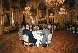Incontro con il Presidente della Repubblica dell'Azerbaijan Heydar Aliyev