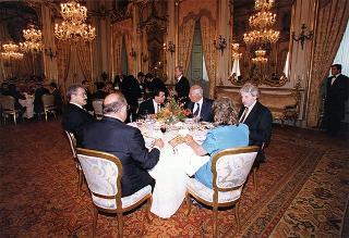 Incontro con il Presidente della Repubblica dell'Azerbaijan Heydar Aliyev