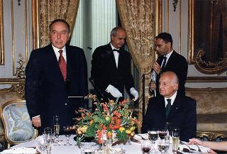 Incontro con il Presidente della Repubblica dell'Azerbaijan Heydar Aliyev