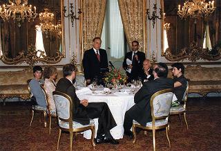 Incontro con il Presidente della Repubblica dell'Azerbaijan Heydar Aliyev