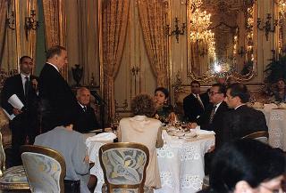 Incontro con il Presidente della Repubblica dell'Azerbaijan Heydar Aliyev