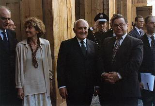 Incontro con il Presidente della Repubblica dell'Azerbaijan Heydar Aliyev