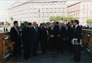 Napoli: visita del Presidente della Repubblica alla città