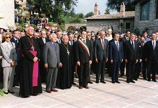 Amelia (Terni): visita del Presidente della Repubblica alla Comunità Incontro, per il 16° Convegno annuale della Comunità