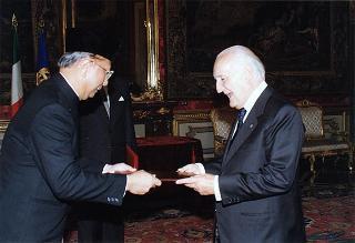 Soendaroe Rachmad, nuovo ambasciatore della Repubblica d'Indonesia: presentazione lettere credenziali