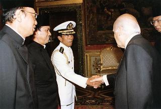 Soendaroe Rachmad, nuovo ambasciatore della Repubblica d'Indonesia: presentazione lettere credenziali