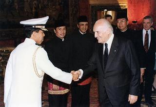 Soendaroe Rachmad, nuovo ambasciatore della Repubblica d'Indonesia: presentazione lettere credenziali
