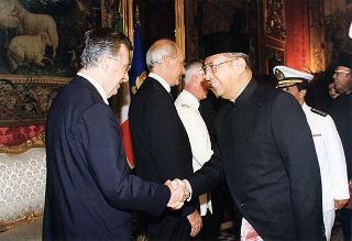 Soendaroe Rachmad, nuovo ambasciatore della Repubblica d'Indonesia: presentazione lettere credenziali