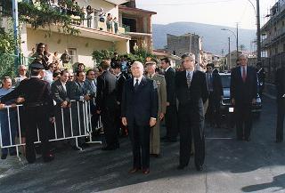 Bellona: intervento del Presidente della Repubblica in occasione del 54° anniversario dell'eccidio dei Martiri di Bellona