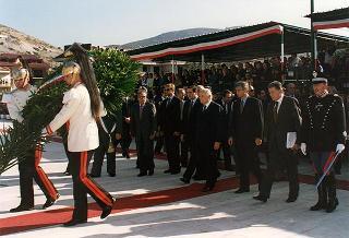 Bellona: intervento del Presidente della Repubblica in occasione del 54° anniversario dell'eccidio dei Martiri di Bellona