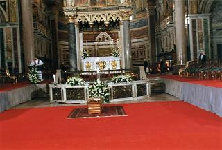 Roma, Basilica di S. Giovanni in Laterano: omaggio del Presidente della Repubblica alla salma di mons. Luigi Di Liegro