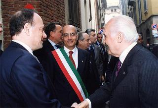 Milano: intervento del Presidente della Repubblica alla cerimonia inaugurale della Biblioteca Pinacoteca Ambrosiana, a conclusione dei lavori di restauro