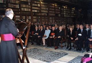 Milano: intervento del Presidente della Repubblica alla cerimonia inaugurale della Biblioteca Pinacoteca Ambrosiana, a conclusione dei lavori di restauro