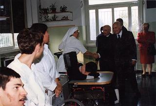 Milano: intervento del Presidente della Repubblica all'Istituto Sacra Famiglia di Cesano Boscone
