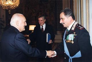 Gen. c. a. Sergio Siracusa, Comandante generale dell'Arma dei Carabinieri, e il gen. di divisione Mario Nunzella, nuovo Capo di Stato maggiore dell'Arma