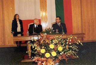 Visita ufficiale del Presidente della Repubblica nella Repubblica Bulgara