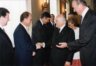 Cerimonia di consegna delle insegne di Cavaliere dell'Ordine "Al Merito del Lavoro" ai Cavalieri del Lavoro nominati il 2 giugno 1997