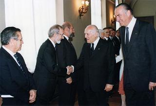 Cerimonia di consegna delle insegne di Cavaliere dell'Ordine "Al Merito del Lavoro" ai Cavalieri del Lavoro nominati il 2 giugno 1997