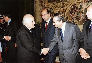 Cerimonia di consegna delle insegne di Cavaliere dell'Ordine "Al Merito del Lavoro" ai Cavalieri del Lavoro nominati il 2 giugno 1997